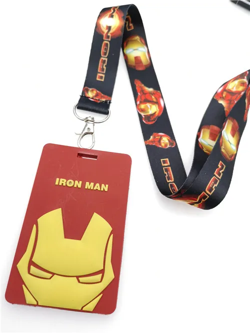 1 шт. Мститель Железный человек ПВХ ремень Брелки Подвеска подарки для вечеринки