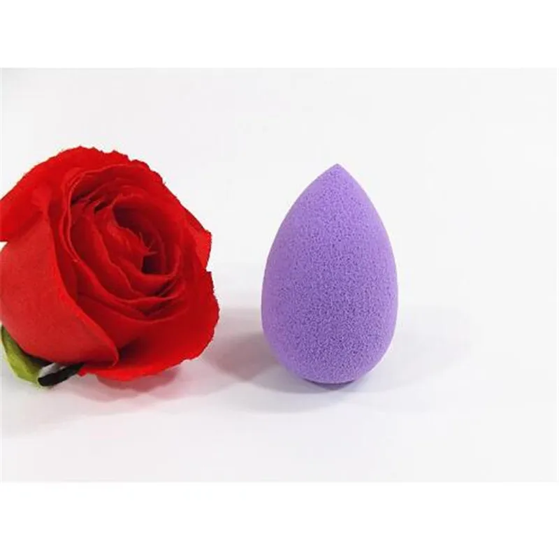 1 шт. губка в форме капли для удаления макияжа пудра основы пышное яйцо мягкий