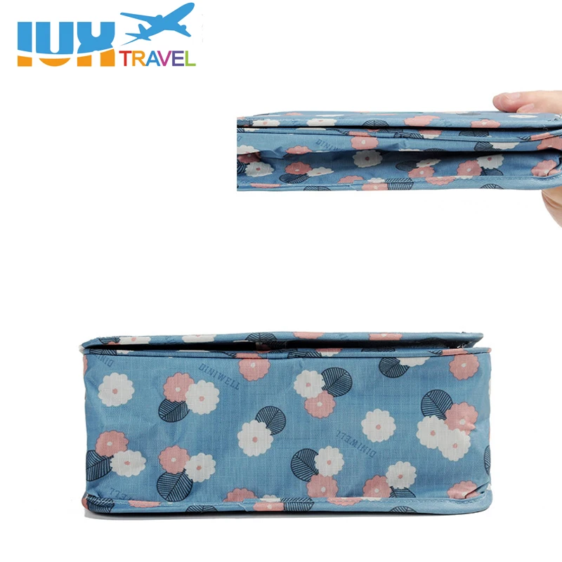 Женская нейлоновая косметичка на молнии для макияжа путешествий|cosmetic bag|womens travel