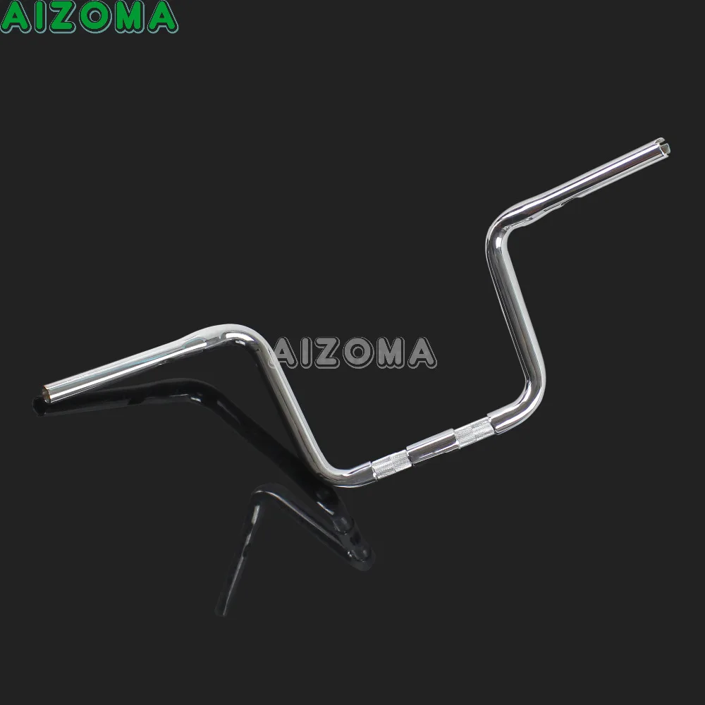 Хромированный руль для мотоциклов стальной 10 &quotRise 1 1/4&quot 25 мм вешалка Harley Sportster