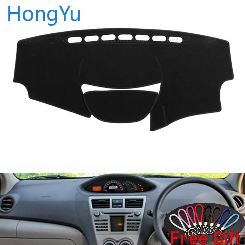 Чехол для приборной панели автомобиля коврик салона коврики Toyota vios 2008 2013