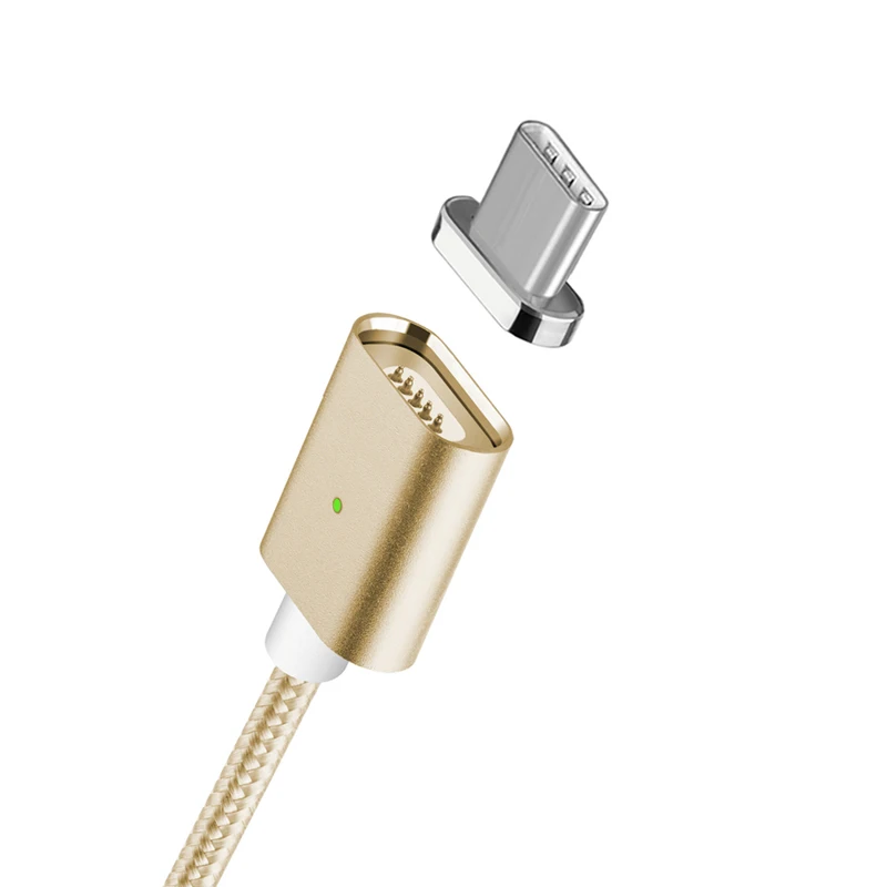 CANDYEIC Тип usb-C Магнитный кабель для samsung A8s S10e vivo X23 iQOO huawei P30 Pro Mate20 Магнитная телефонный провод быстрая зарядка