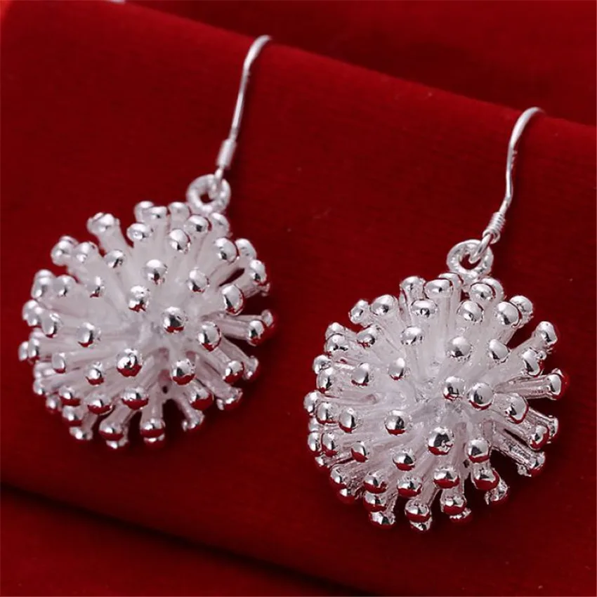 

Direct factory price silver color earrings hot selling high quality fashion jewelry best gift