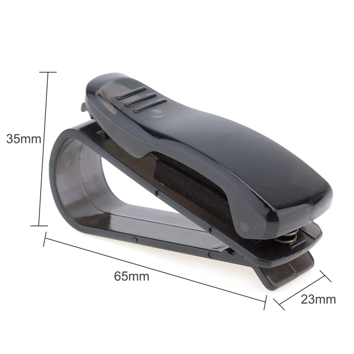 2 шт. портативный универсальный АБС зажим для автомобиля солнцезащитный козырек