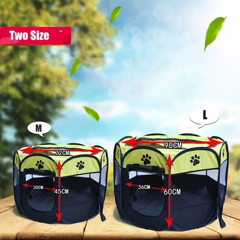 Горячая портативная складная палатка для питомцев собачья клетка дома кошка