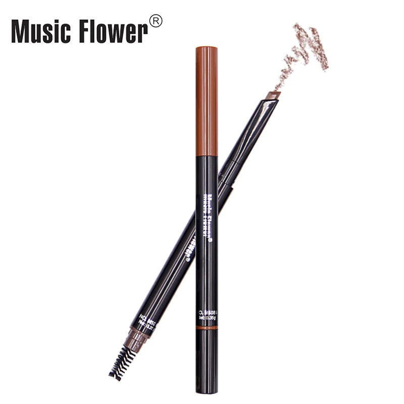 Бренд Music Flower 3 цвета Женская ручка для бровей и кисти инструмент авто Sharperner набор
