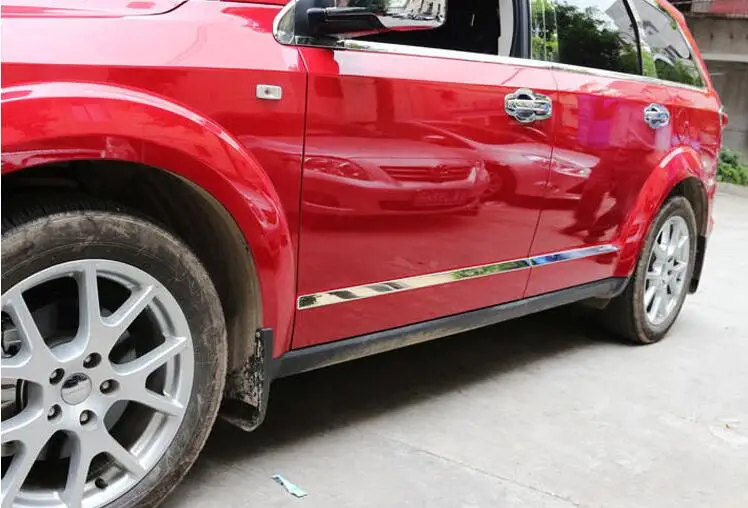 Защитная накладка для боковой двери автомобиля для Dodge Journey JCUV 2009 2010 2011 2012 2013 по EMS