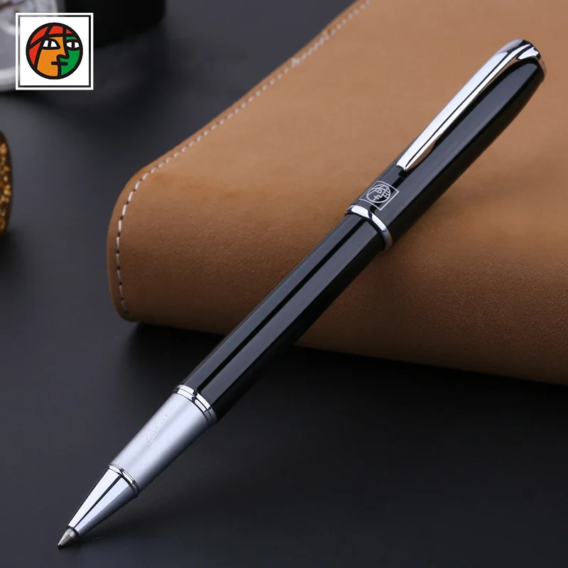Роскошная металлическая ручка Пикассо Шариковая ручка для бизнеса stylo pennen boligrafos kugelschreiber canetas penna kalem ручки для письма 3721