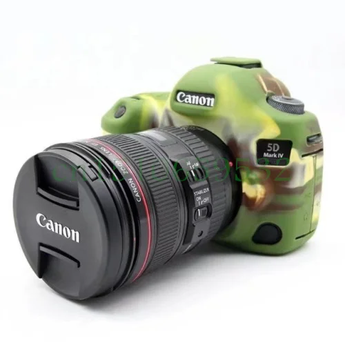 Силиконовый чехол для камеры 5D4 Canon EOS 5D Mark IV резиновая сумка черный красный желтый