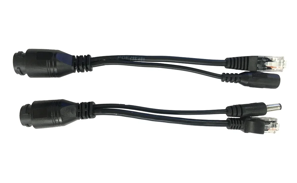 Diske лента экранированный POE кабель адаптер сплиттер инжектор питания Модуль 12-48 В