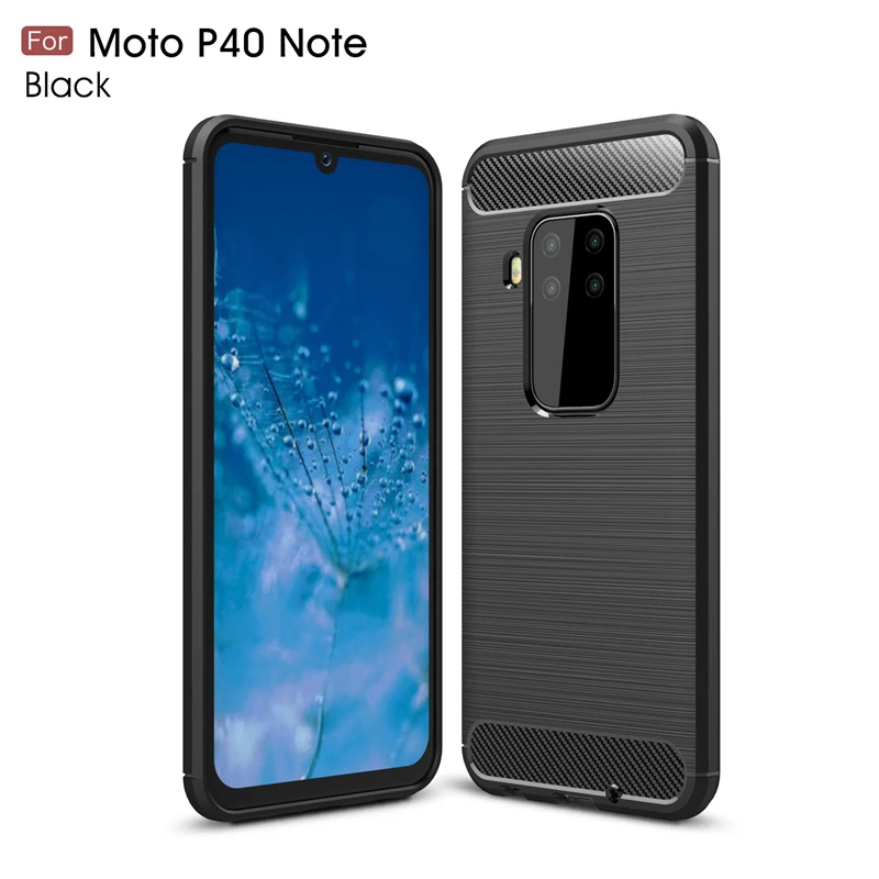 Для Motorola Moto P40 Note чехол для мягкий резиновый силиконовый телефона | Мобильные