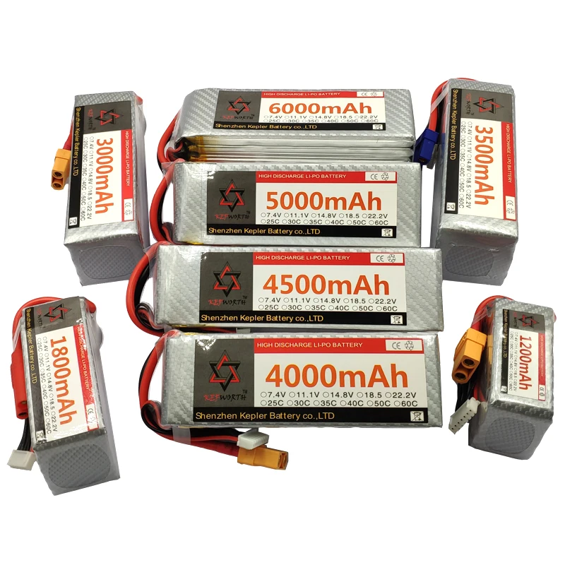 22 2 V 6S 1300 1800 2200 2600 3000 3500 3800 5000 6000 мА/ч 25C 35C 60C с силикатной гелевой Батарея для