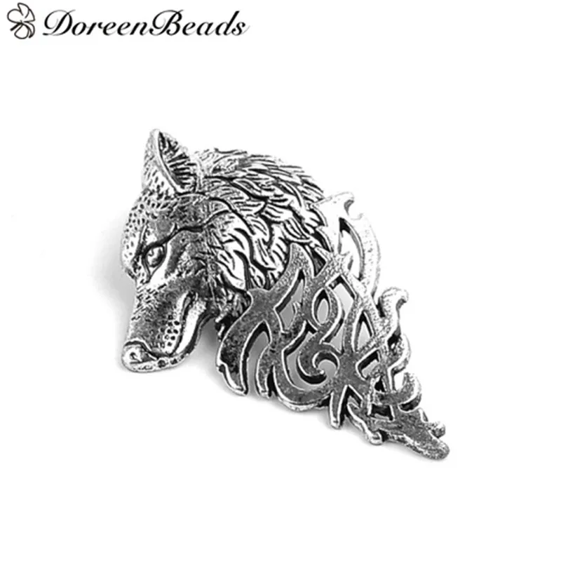 DoreenBeads мужской деловой костюм воротник значки креативный модный дизайн голова
