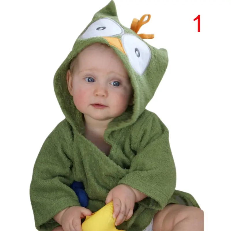 Cute Baby Clothing Boys Girls Robes Cartoon Bathrobe Sleepwear Robe 9 Style |