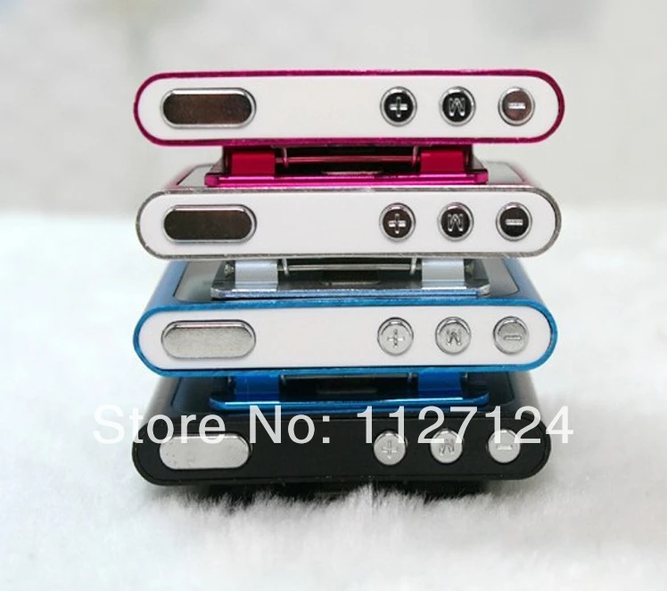 DHL Free shipping 1.8 LCD Screen TF card type with Clip MP4 MP5 Player FM video 5 colors | Электроника