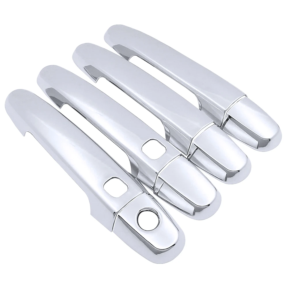 for Citroen C1 2015-2017 MK2 Accessories Chrome Door Handle Covers 2016 Chromium Styling Sticker Exterior Decoration Car | Автомобили и