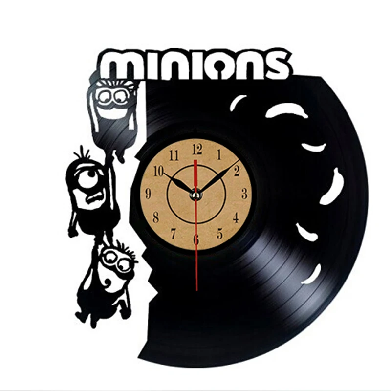 2021 Горячее предложение виниловых пластинок настенные часы Творческий