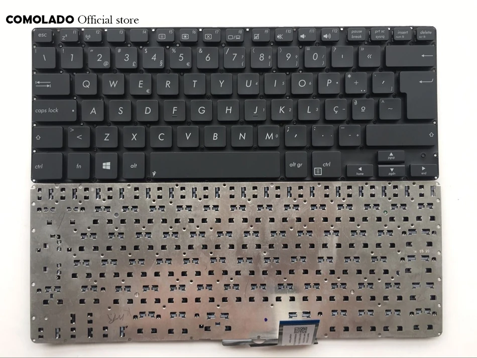 PO Portugal клавиатура для ASUS BU400 BU400V BU400A B400A B33E B23E черная без рамки макет|Клавиатуры