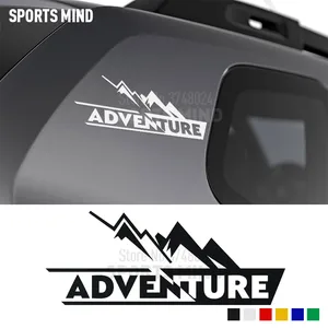 Приключения Стайлинг автомобиля Наклейка для Fiat BMW Honda Toyota Saab Audi Ford Mazda Kia Opel Lada аксессуары