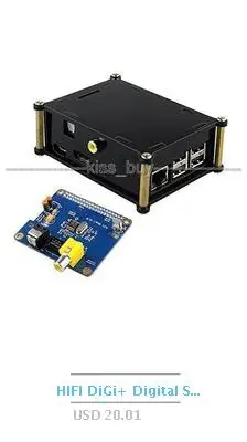 Raspberry pi AK4118 коаксиальный HIFI Аудио Звуковая карта ies DSD цифровой вещания сетевой плеер PI2 B+ 3B 32 бит PCM384 DSD128