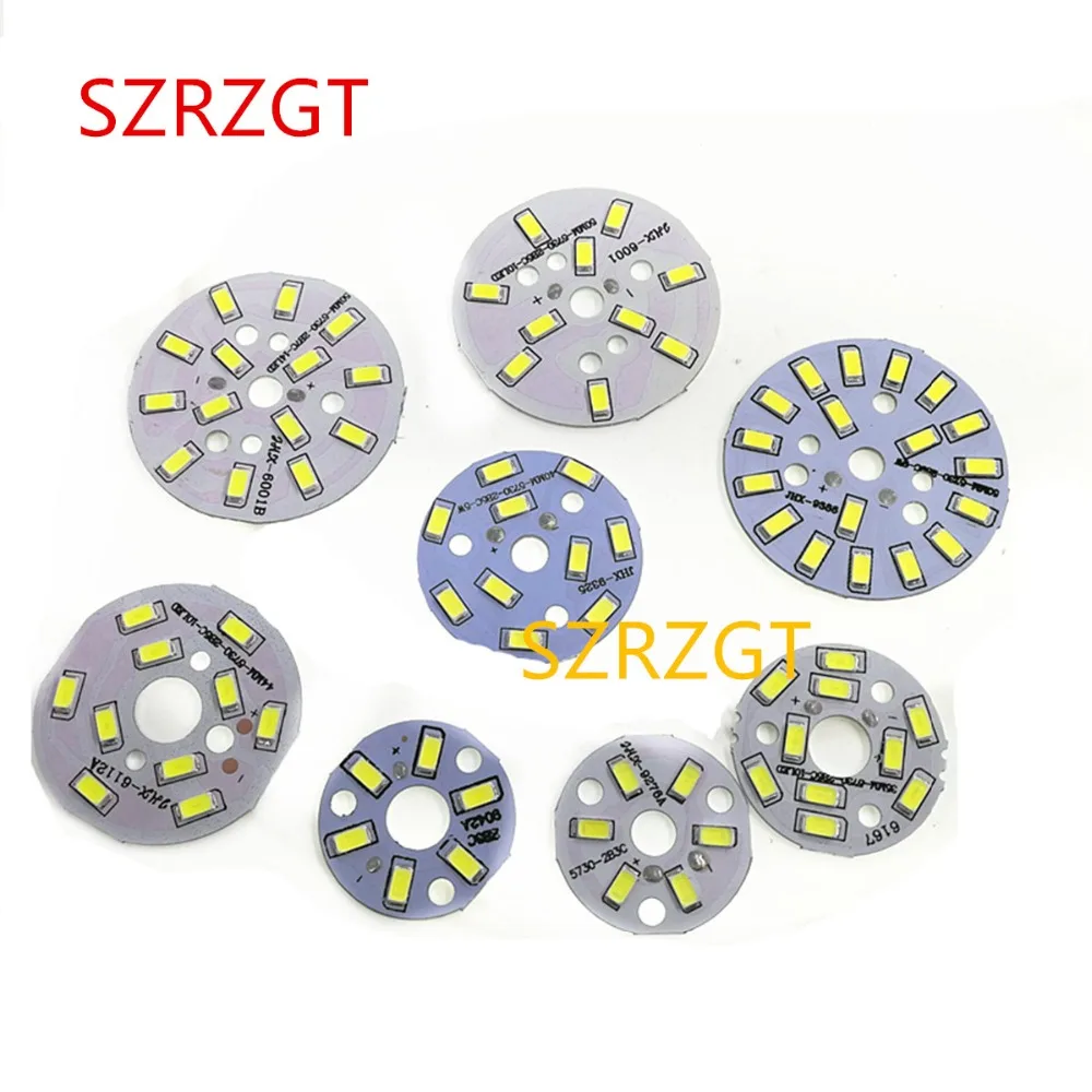 Светодиодный светильник SMD5730 холодный белый 3/5/7/9/12/15/18 Вт|Светодиодные чипы| |