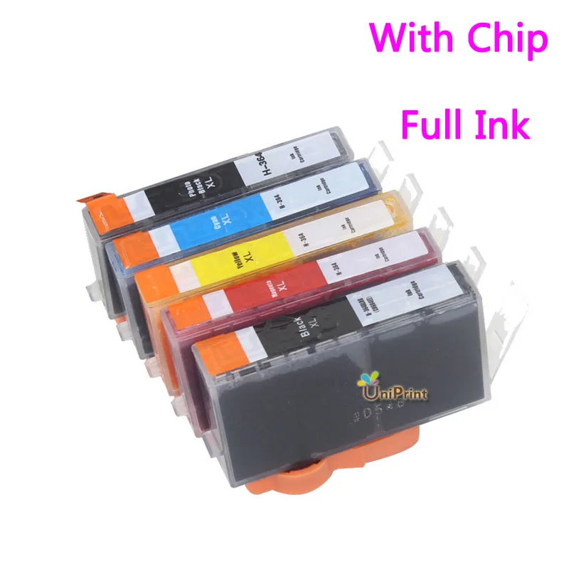 Чернильный картридж 10 x совместимый для HP 364XL 3070A B209a B210A B109d B109f B109a B110c с чипом |