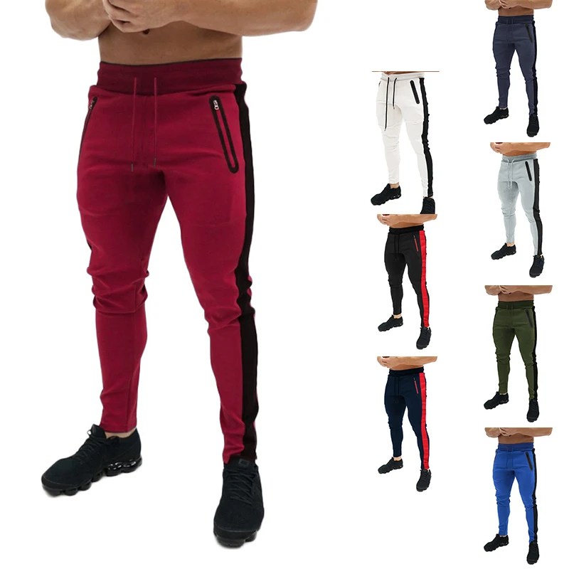 2019 Spring Jogging Pants Men Solid GYM Training Pant Sportswear Joggers Sports Men's Running Swearing Sweatpants | Мужская одежда