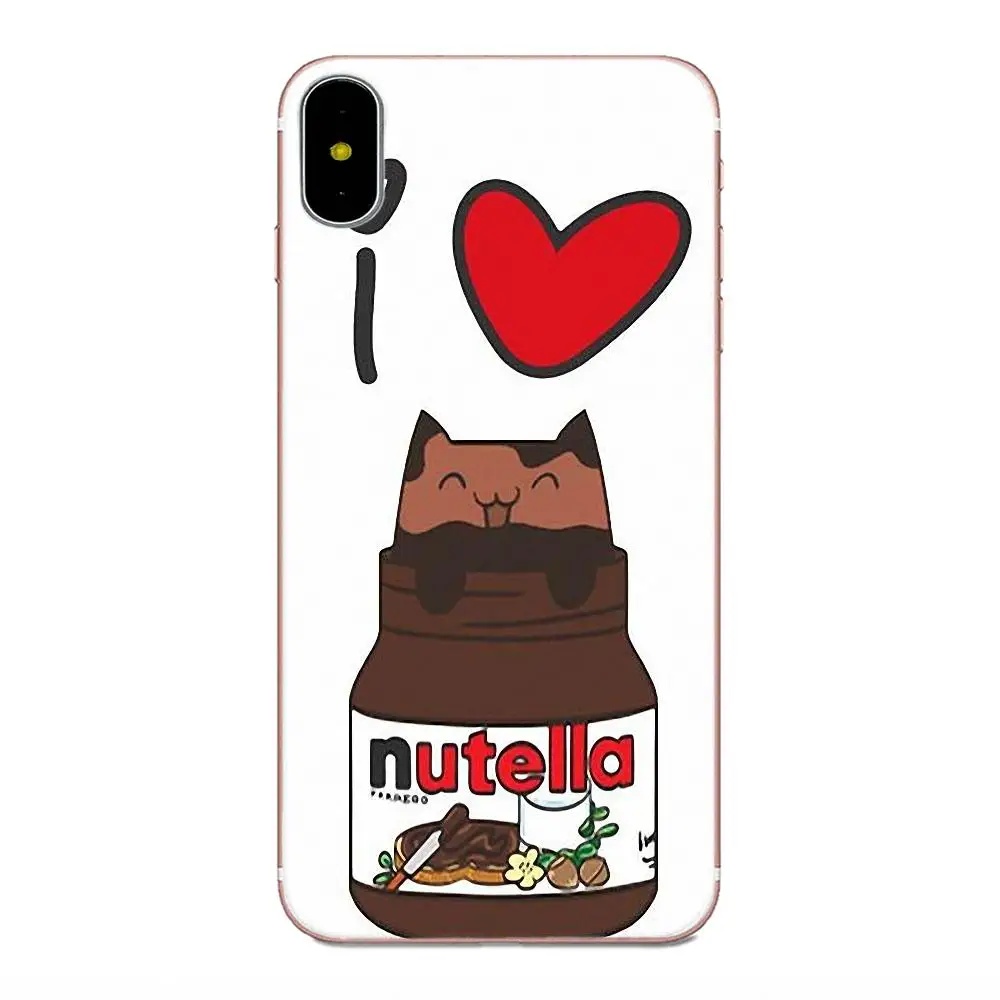 Популярные Чехлы таблетки шоколадные Nutella для HTC 530 626 628 630 816 820 One A9 M7 M8 M9 M10 E9 Plus U11 Moto