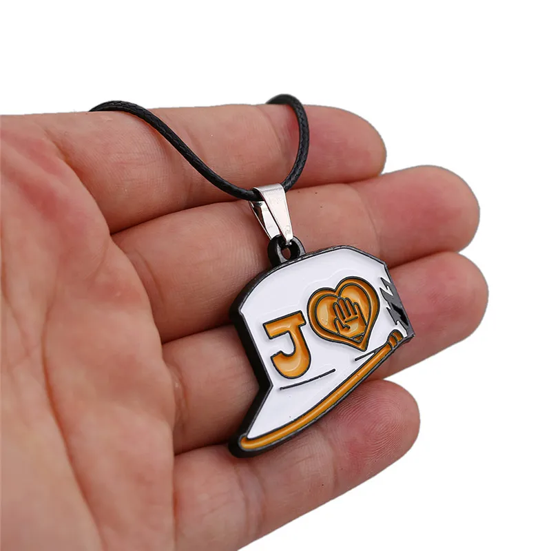 Новинка аниме JOJOS Необычные приключения брелок Kujo Jotaro Hat радио металлическая