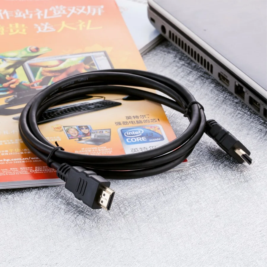 Кабель HDMI видеокабели с позолоченным покрытием 1 4 1080P 3D кабель для HDTV сплиттер