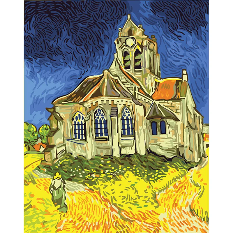 Набор для рисования по номерам на холсте с рамкой|picture on canvas|frame picturehome decor |