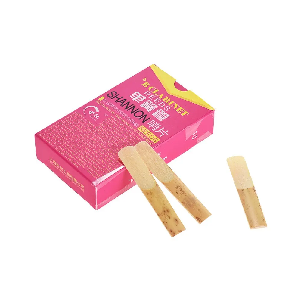 Elementary Bb Clarinet Reeds Strength 2.0 for Beginners 10pcs/ Box | Спорт и развлечения