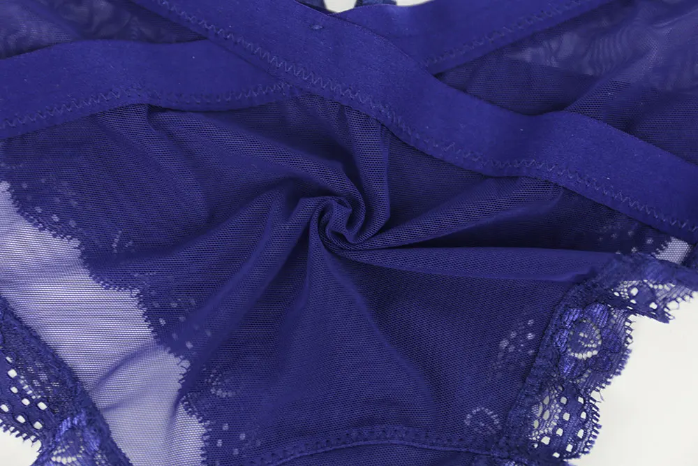 Для женщин Lace Mesh Panty Сексуальный Пояс Крест трусы Прозрачный с низкой посадкой лук ультра-тонкие дышащие летнее Нижнее белье женские высокое качество