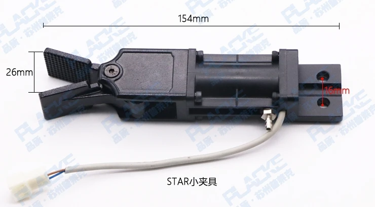 Start small fixture Большой зажим Пневматический зажим манипулятора RCH-16 зажим манипулятора CHK-CM22II-C насадка Зажим Робот аксессуары RCH-16 - Цвет: Start small fixture