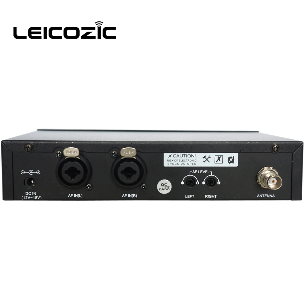 Профессиональный IEM System s 4 Приемник Leicozic беспроводной монитор в ушах система для