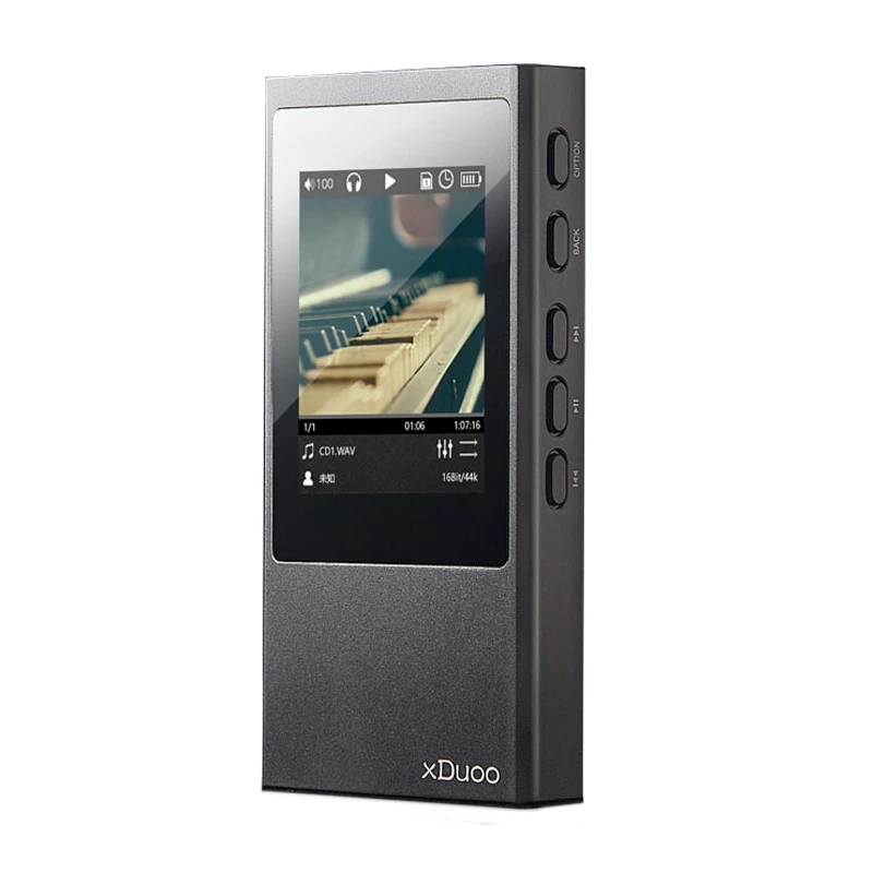 Black XDuoo X20 High Fidelity Lossless музыка DSD Aptx Bluetooth 4,1 High Fidelity HIFI MP3-плеер - Цвет: Black