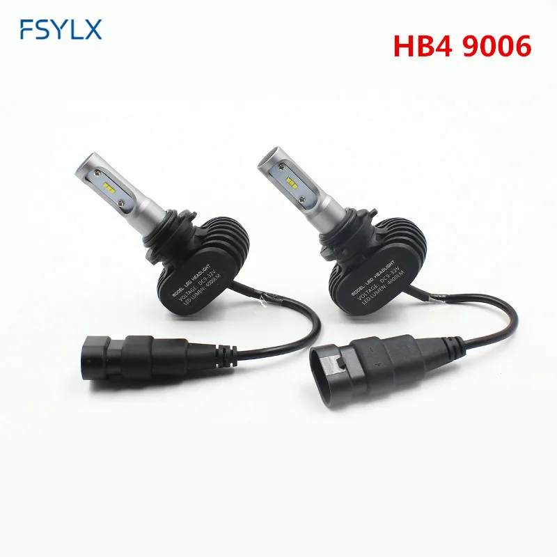 FSYLX 8000lm S1 CSP светодиодный головной светильник лампы Авто H1 H3 H7 H11 9006 9005 светодиодный головной светильник светодиодный Автомобильные фары дневного времени вождения туман светильник