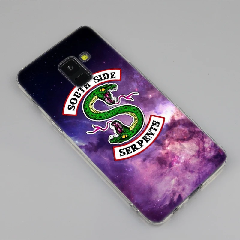 Силиконовый чехол Riverdale South Side Serpents с логотипом для Samsung Galaxy A50 A30 A10 A40 A6 A8 Plus A9 A5 A7 2018