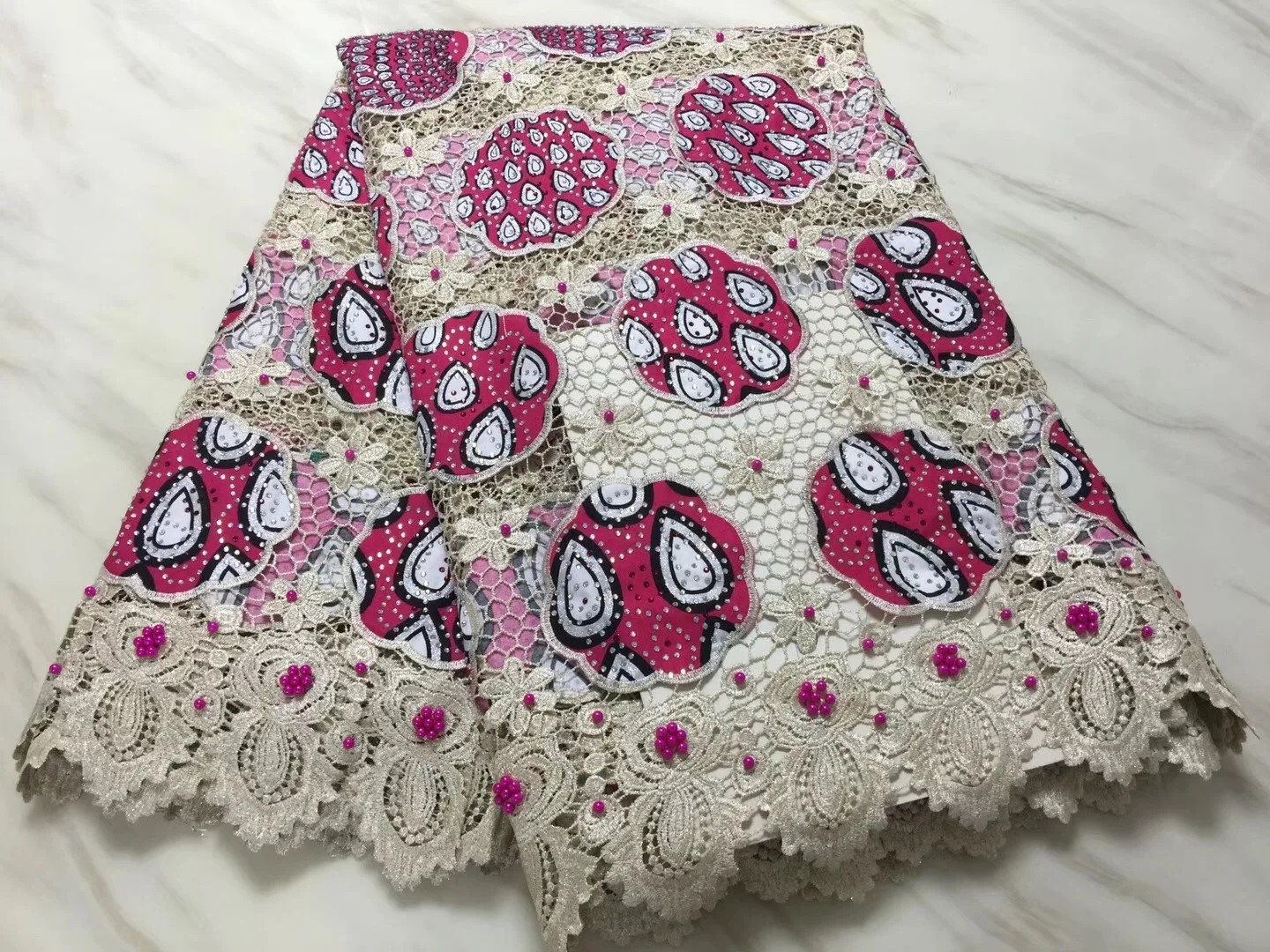 African Lace Fabric 2018 High Quality with Rhinestones Swiss Voile In Switzerland Cotton For Party | Дом и сад