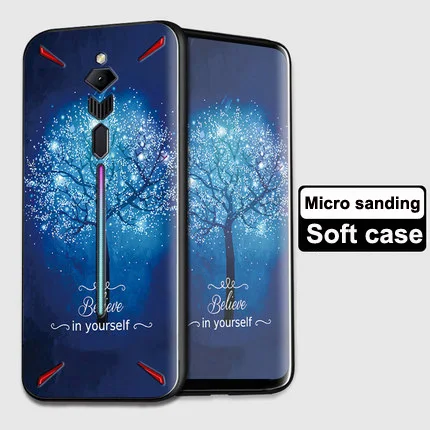 Зеленый Противоударный мягкий Силиконовый ТПУ чехол для телефона ZTE Nubia Red Magic 3 чехол s NX629J RedMagic 3 тонкий защитный бампер чехол RedMagic3 - Цвет: Зеленый