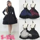 Женское платье в готическом стиле, размеры до 5XL