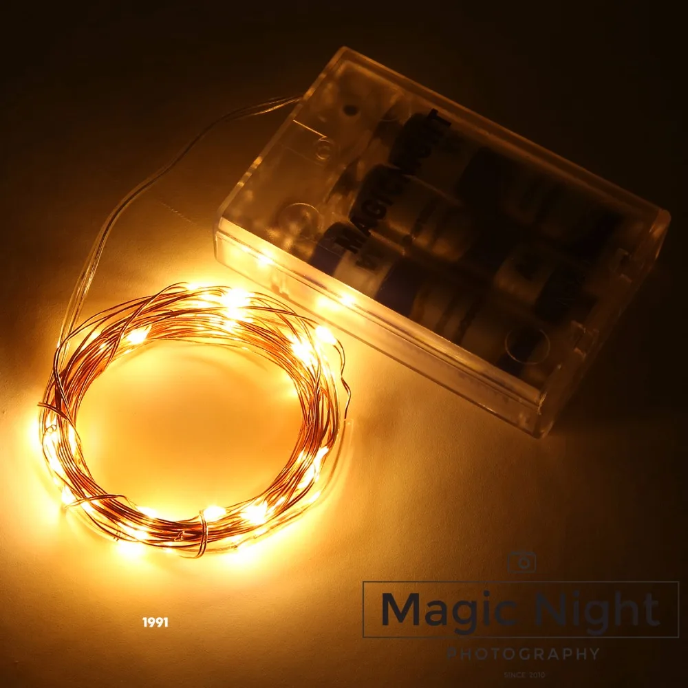 Magicnight 10 футов 30 теплый белый мини микро LED свет семян погружные сказочные огни