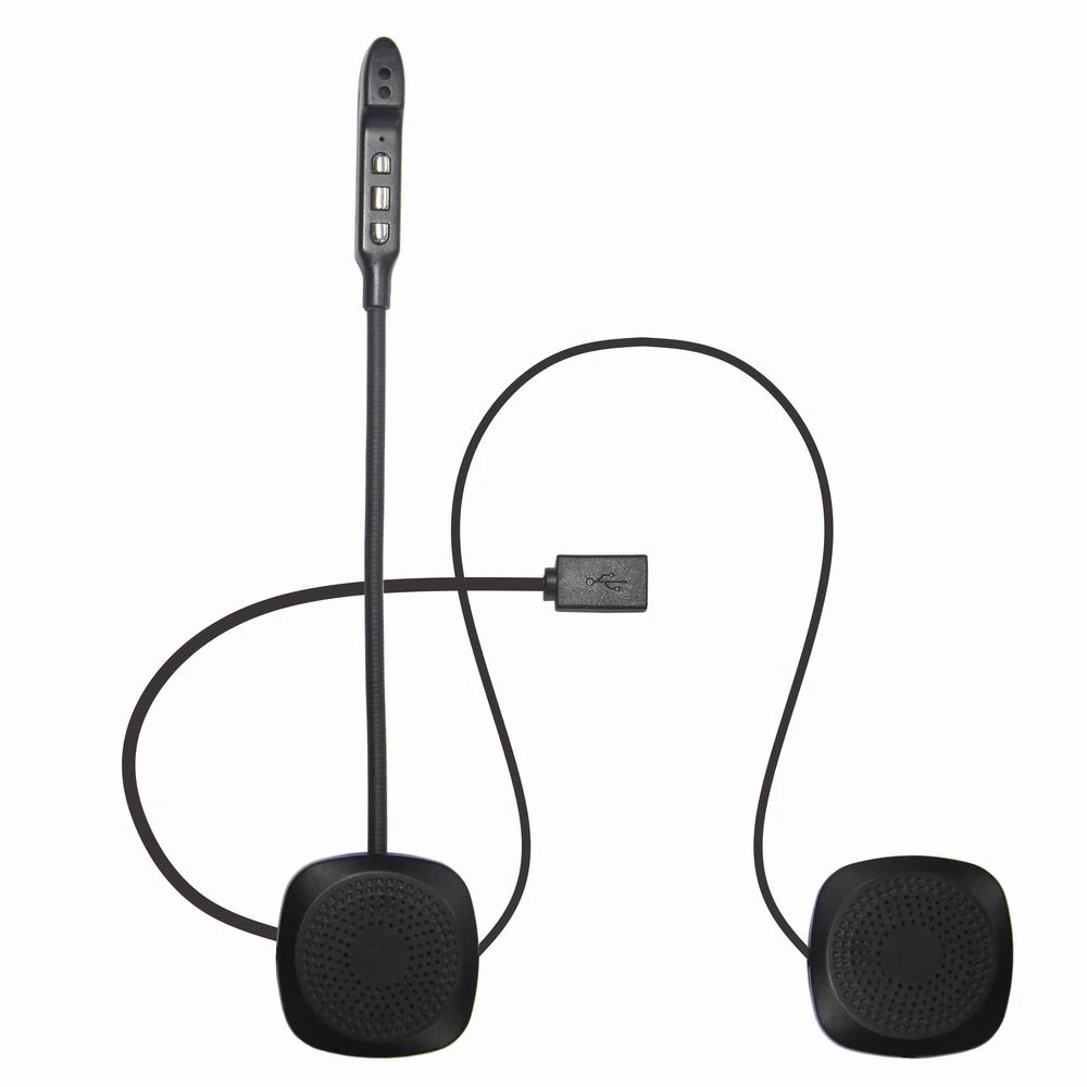 Bluetooth-гарнитура без косточек для мотоциклетного шлема колонка с губчатым