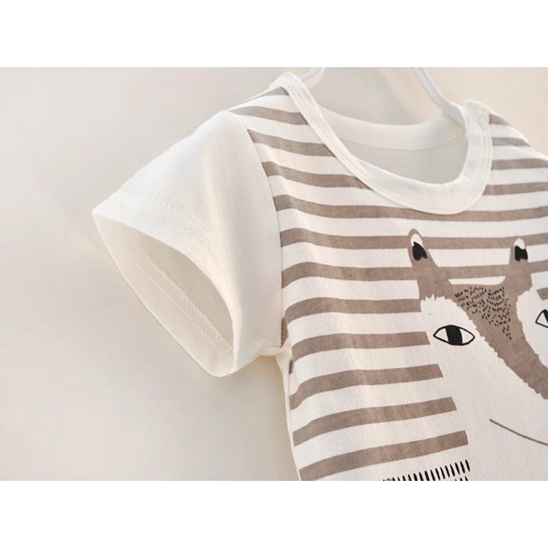 Комбинезон для новорожденных с коротким рукавом на возраст 0 9 месяцев|clothes rope|kids
