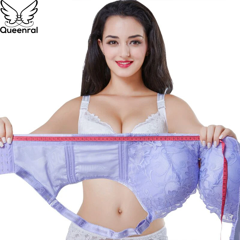 Queenral Push Up бюстгальтеры для Для женщин нижнее женское белье BH Bralette Большой размер