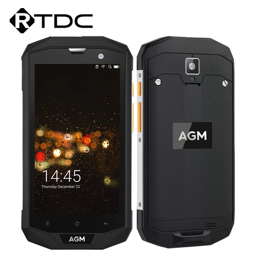 Оригинал AGM A8 водонепроницаемый мобильный телефон с IP68 5 0 &quotHD 3 ГБ + 32
