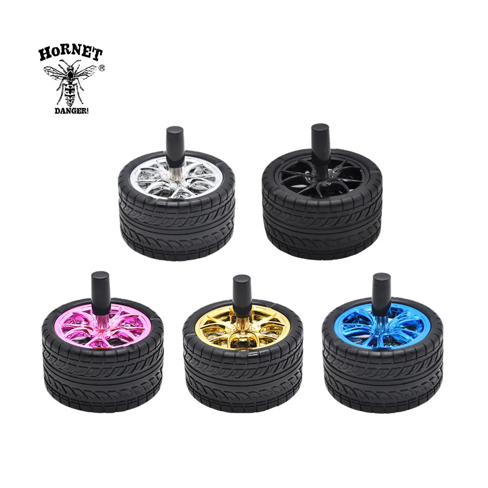 HORNET креативная резиновая автомобильная пепельница в виде шины пресс роторный