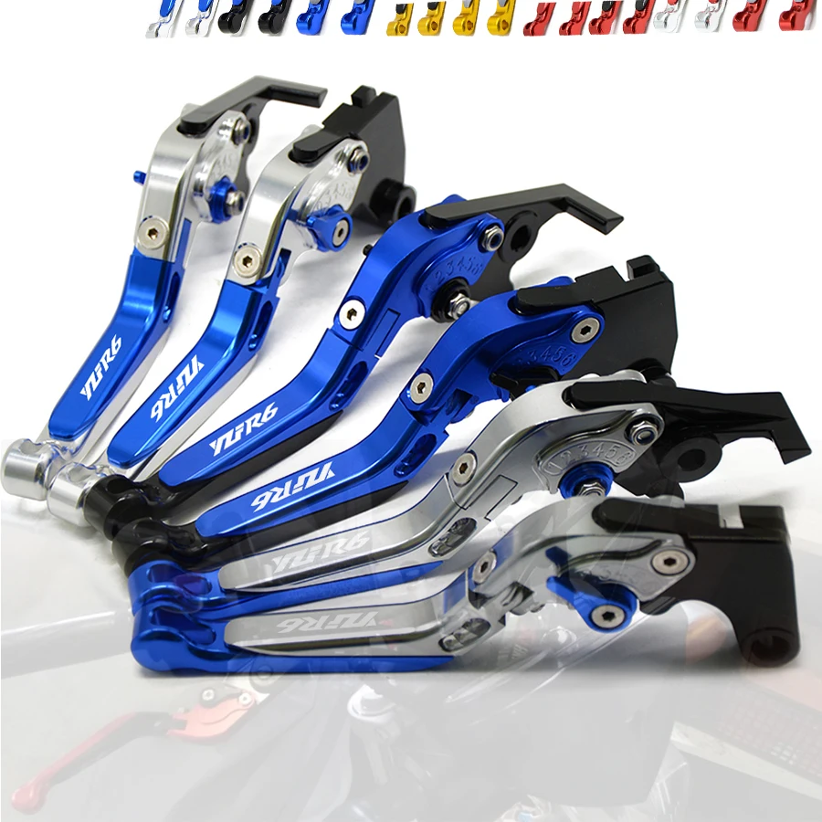 Для Yamaha YZF R6 лазерный логотип (YZF R6) мотоцикл Рычаги Тормозная система сцепления