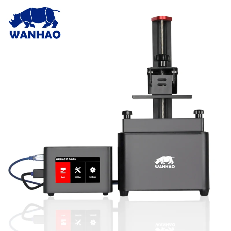 

2018 WANHAO 3D printer DLP 3d printer D7 BOX can use USB connect with D7 and use HDMI cable WIFI function Free shipping