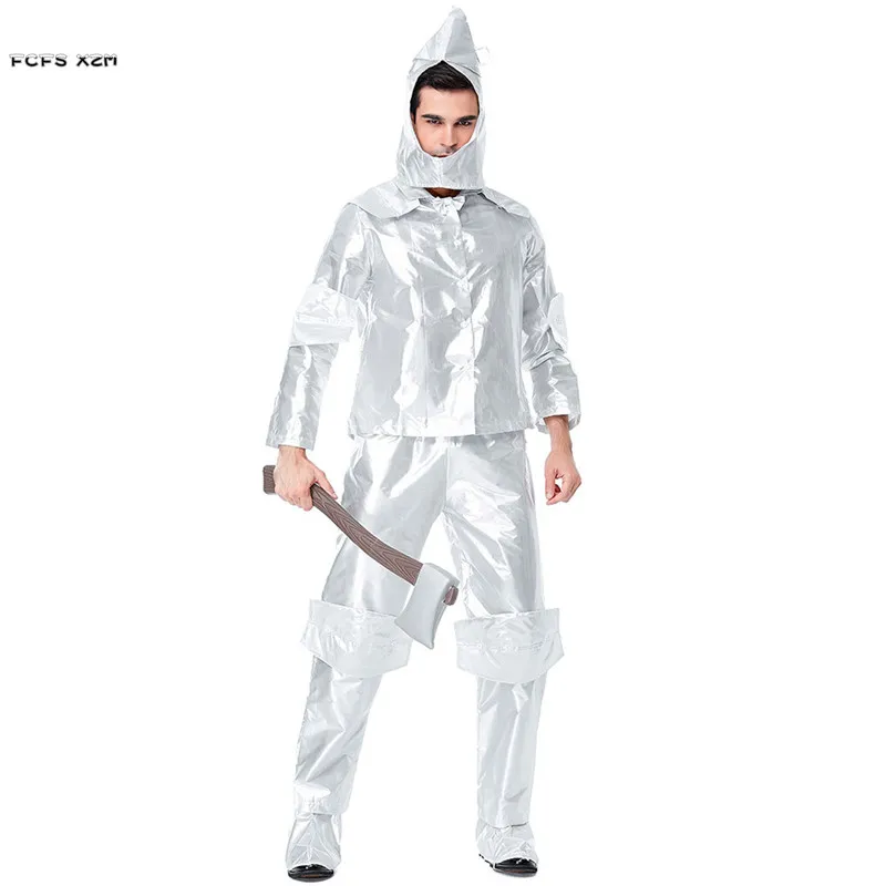 Оловянный Человек косплей Хэллоуин Хикори костюм для мужчин Рождество Пурим